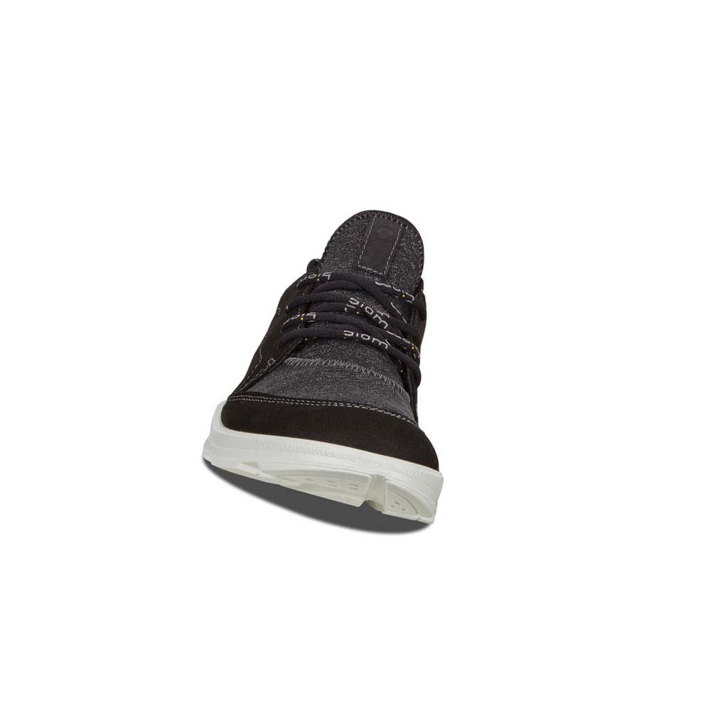 Women's Ecco Biom Street. Outdoor Sneakers Black | USA 211PJJ